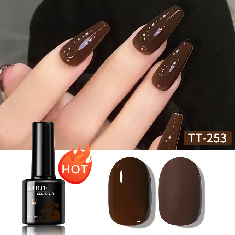 Nail Art Burgundy - TARTU 8 мл Гель-лак для ногтей