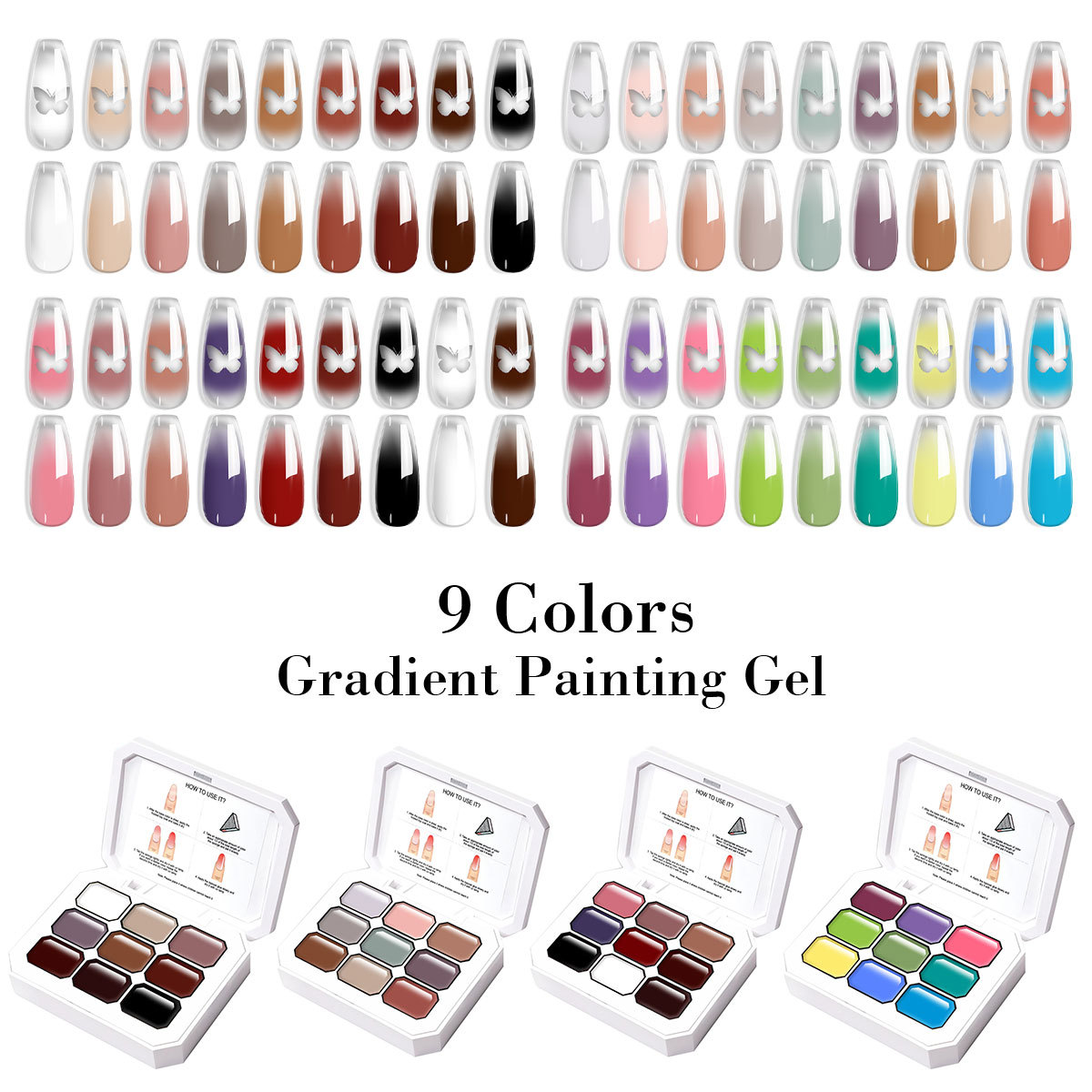 Gel Top Coat - Гель-лак для трафаретов и переноса рисунков