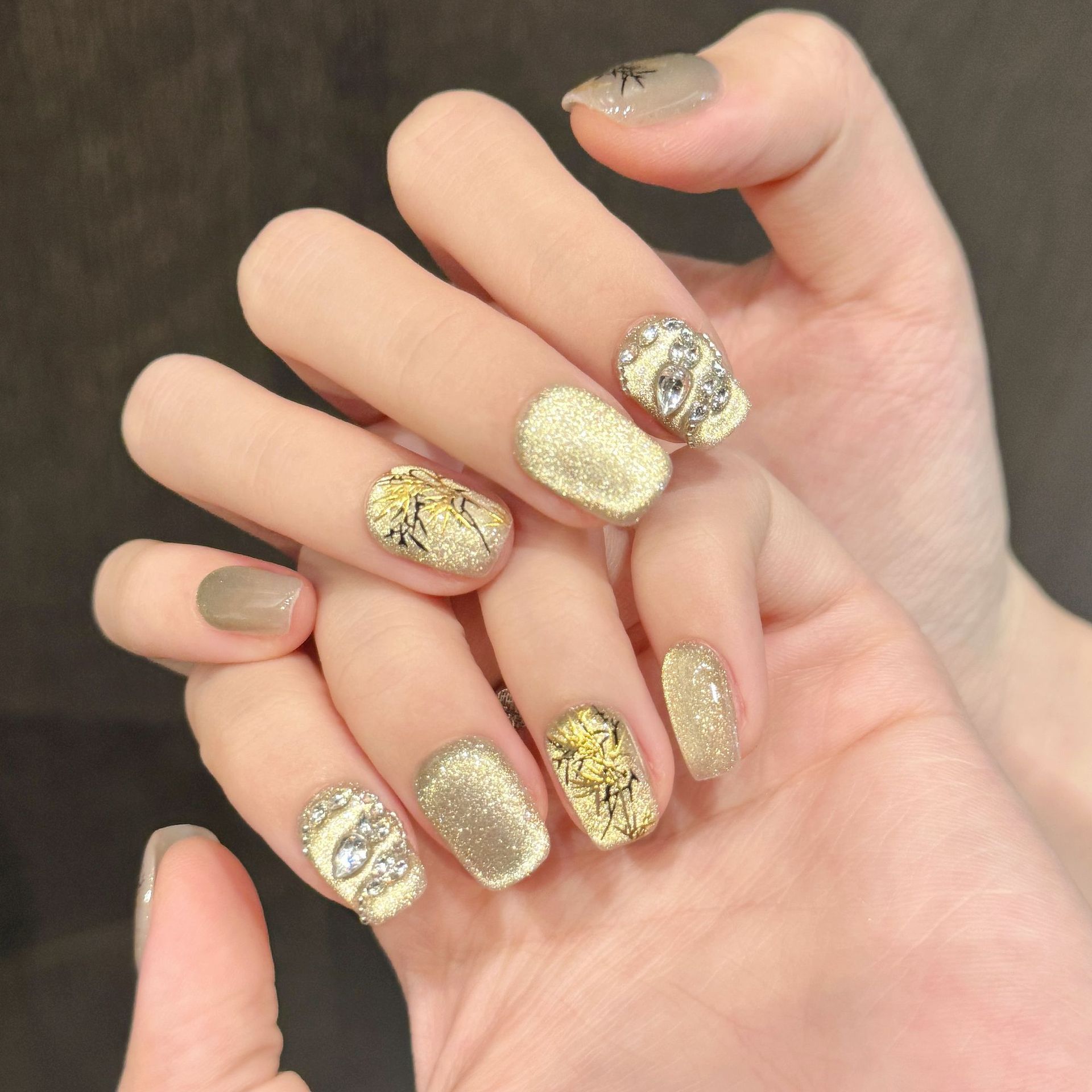 10 шт. новый китайский стиль р – обзор и цена Nail Art Aesthetic