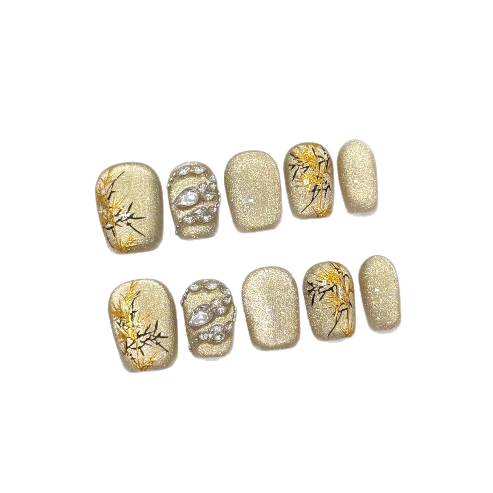 10 шт. новый китайский стиль р – обзор и цена Nail Art Aesthetic