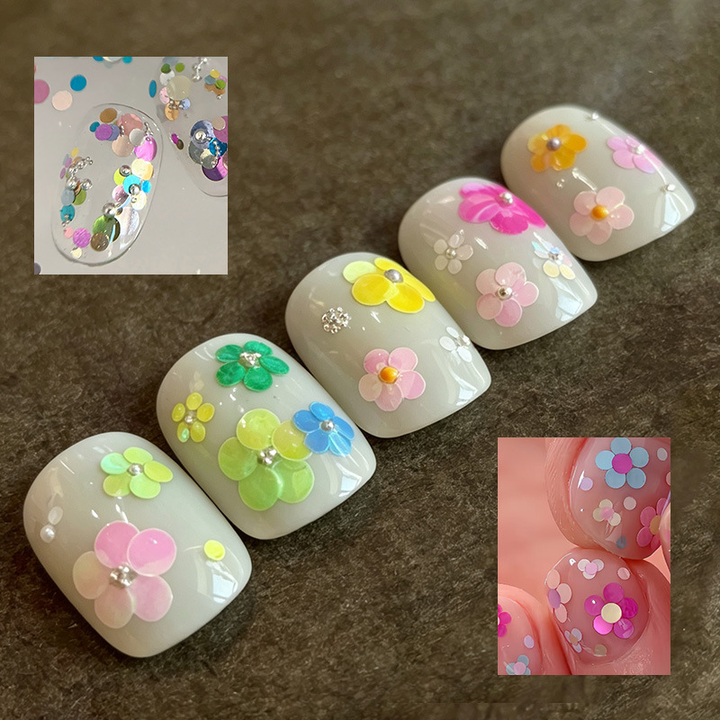 НОВИНКА: 12 ячеек с блестками  – обзор и цена Nail Art Aesthetic
