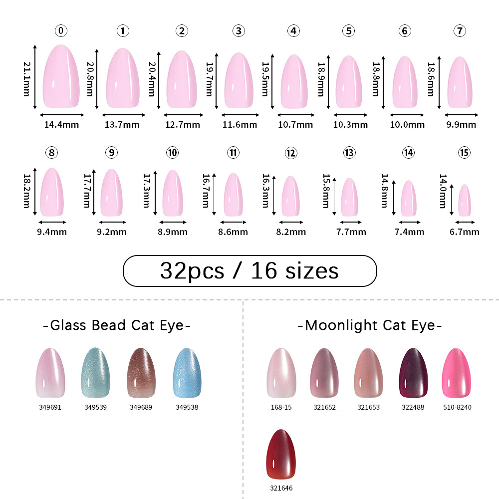 VITAGWX 32 шт. накладных ногте – обзор и цена Nail Art Aesthetic