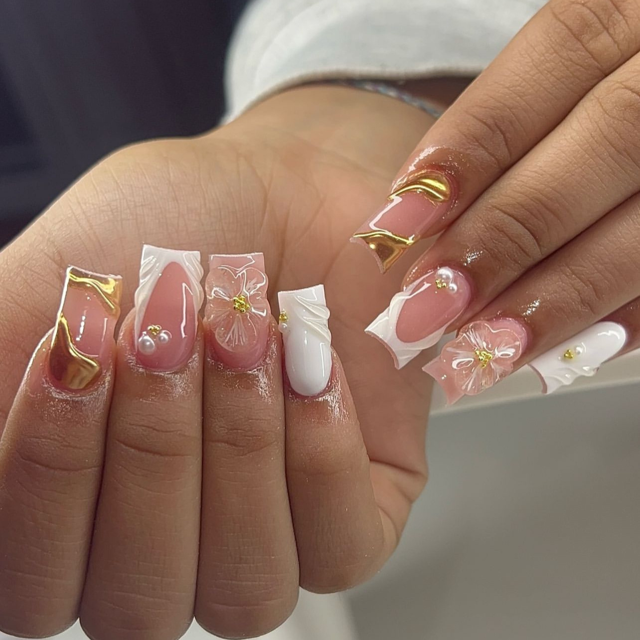 24 шт., носимые квадратные нак – обзор и цена Nail Art Aesthetic