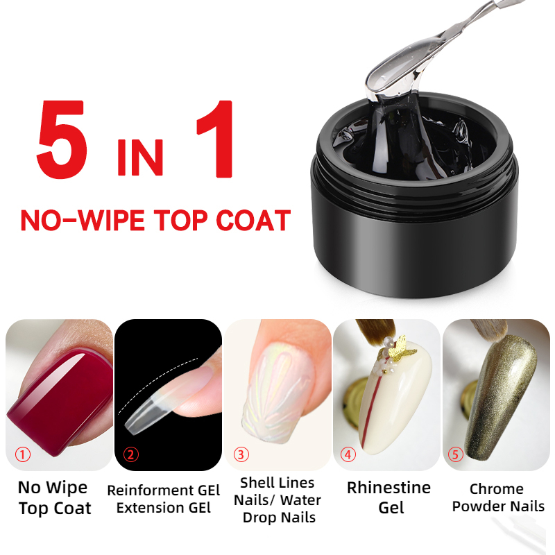 MSHARE 3D гель для верхнего по – обзор и цена Gel Top Coat
