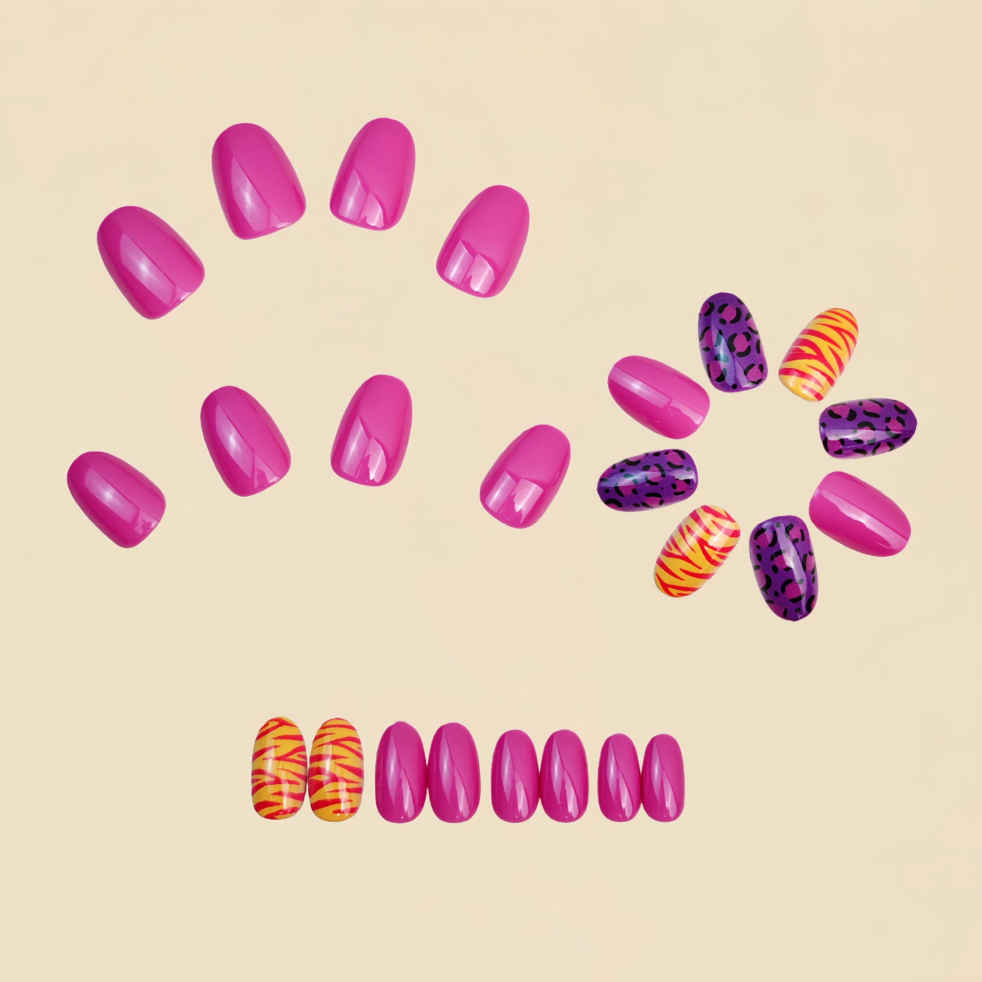 Короткие длинные накладные ног – обзор и цена Nail Art Aesthetic