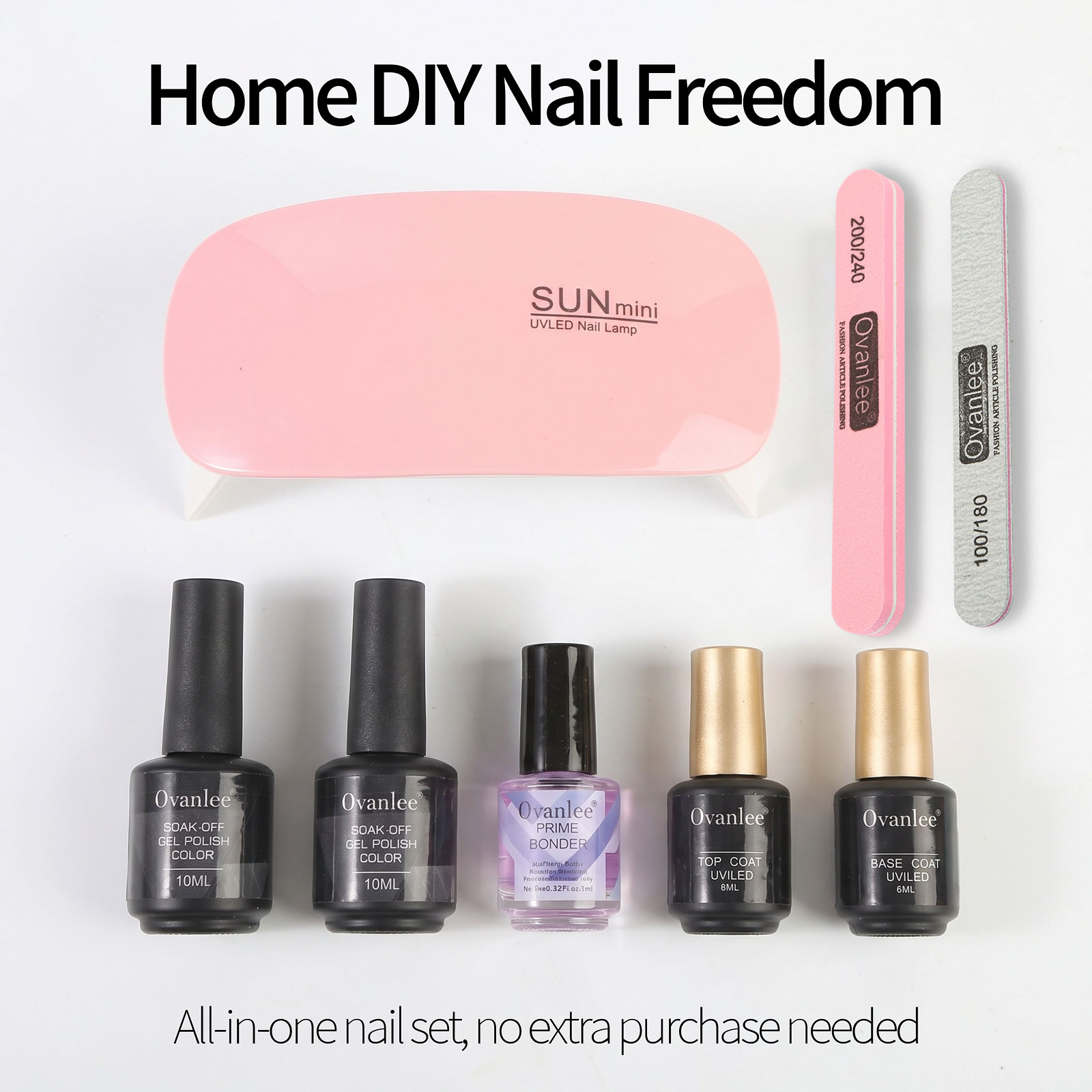 Набор гель-лаков для ногтей с  – обзор и цена Gel Top Coat