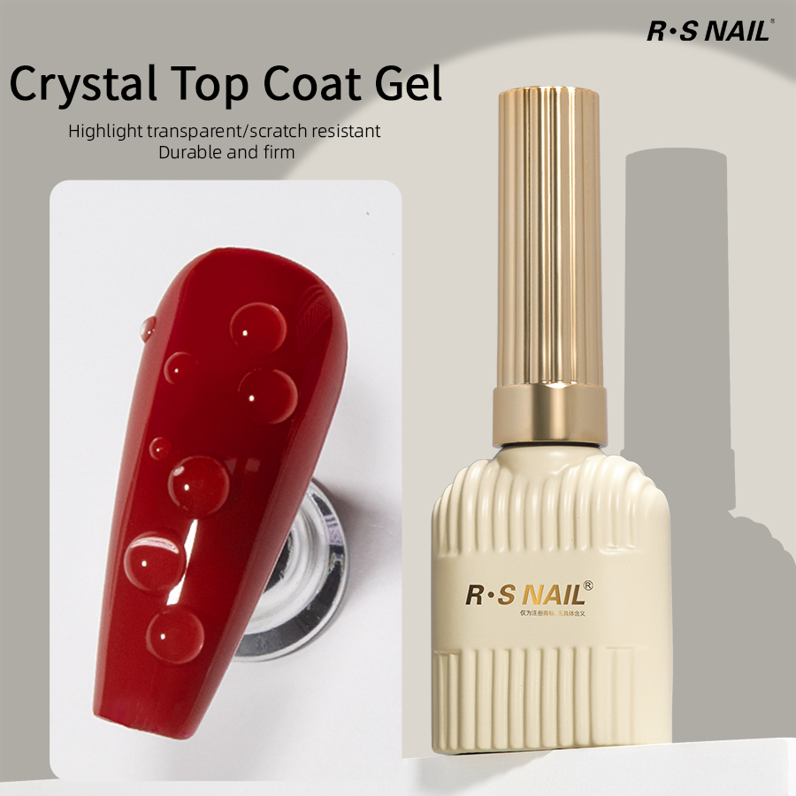 RS NAIL Crystal Top Coat Долго – обзор и цена Gel Top Coat