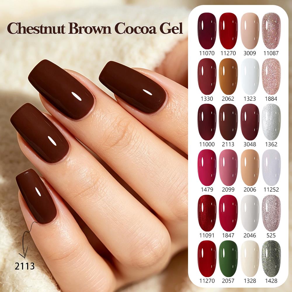 Гель-лак Clou Beaute для осенн – обзор и цена Nail Art Burgundy