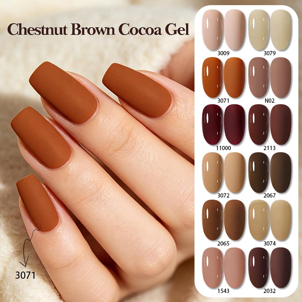 Гель-лак Clou Beaute для осенн – обзор и цена Nail Art Burgundy
