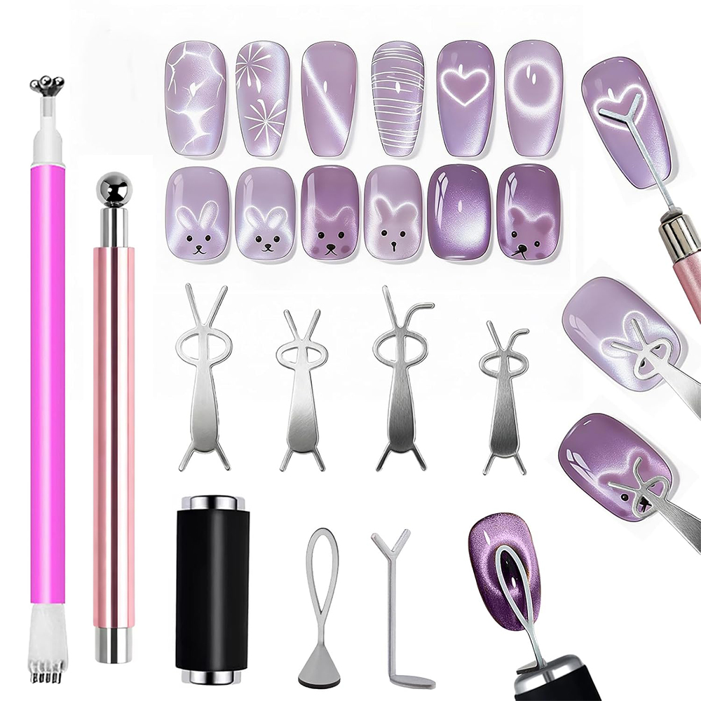 Набор из 10 магнитов для ногте – обзор и цена Nail Gel Polish Set