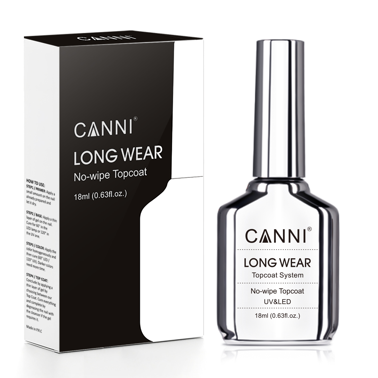 Canni TPO FREE HEMA FREE 18 мл – обзор и цена Peel Off Base Coat