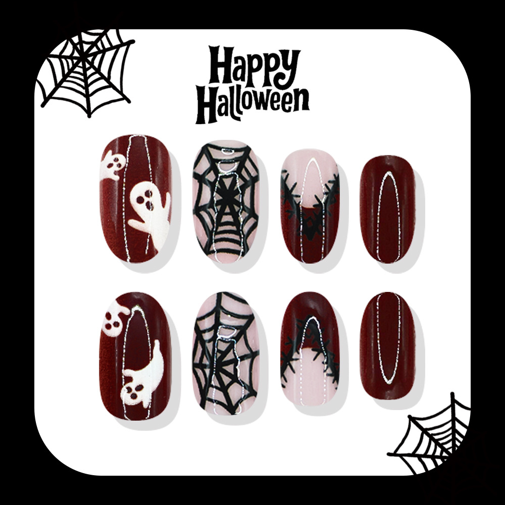 24 шт. накладных ногтей на Хэл – обзор и цена Nail Art Burgundy