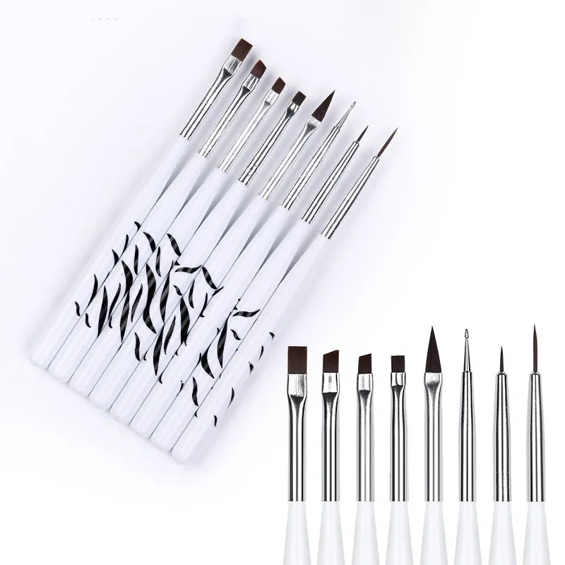 Кисть для дизайна ногтей, кист – обзор и цена Nail Gel Polish Set