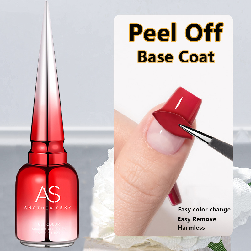 AS 15 мл Peel Off Base Gel Lon – обзор и цена Peel Off Base Coat