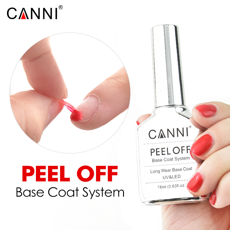 Canni TPO FREE HEMA FREE 18 мл – обзор и цена Peel Off Base Coat