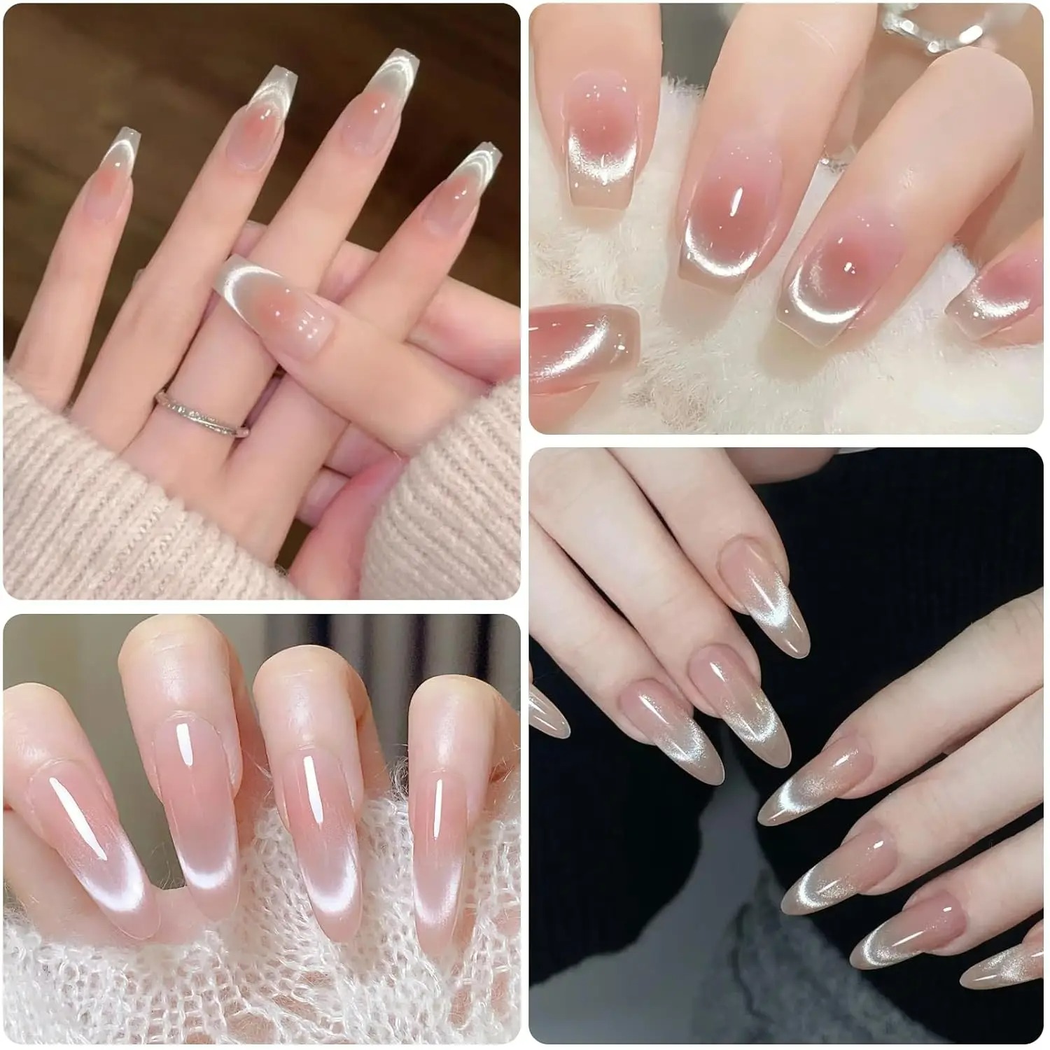 Набор магнитов для френч-маник – обзор и цена Nail Gel Polish Set