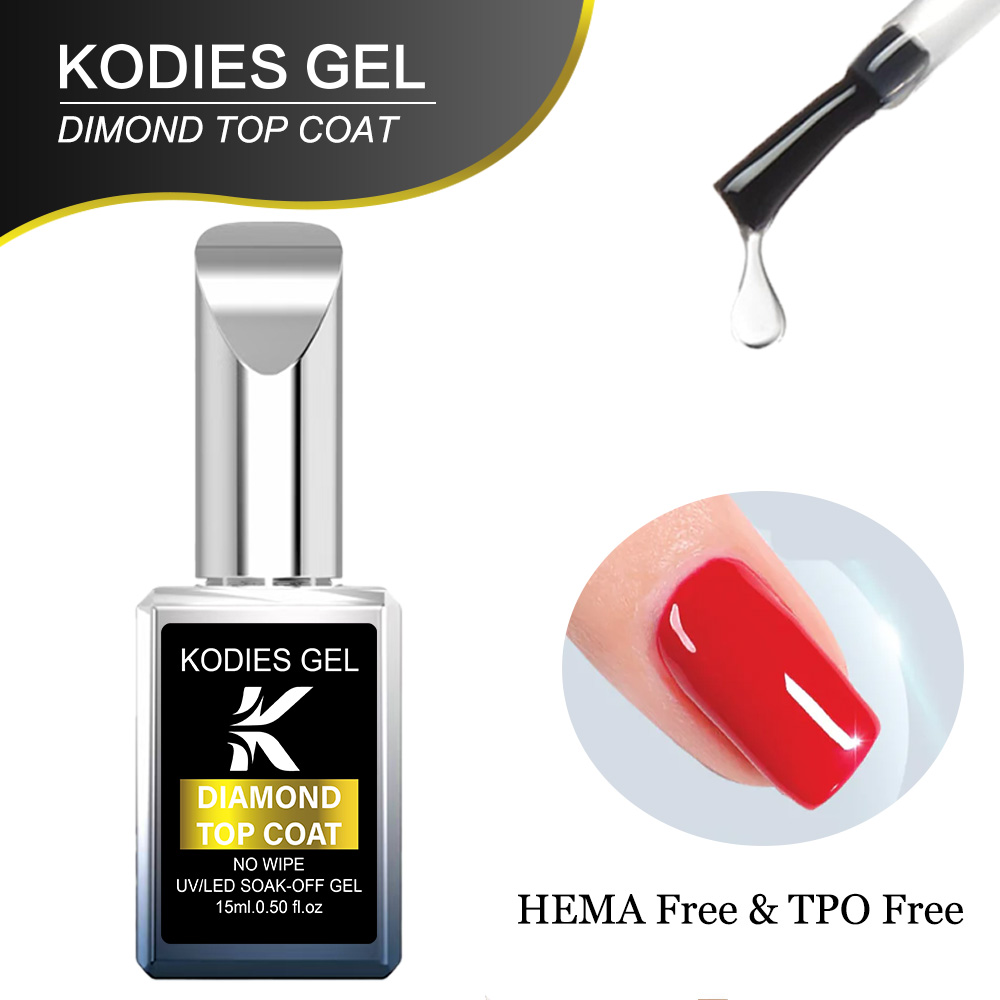 KODIES GEL Diamond Верхнее пок – обзор и цена Gel Top Coat